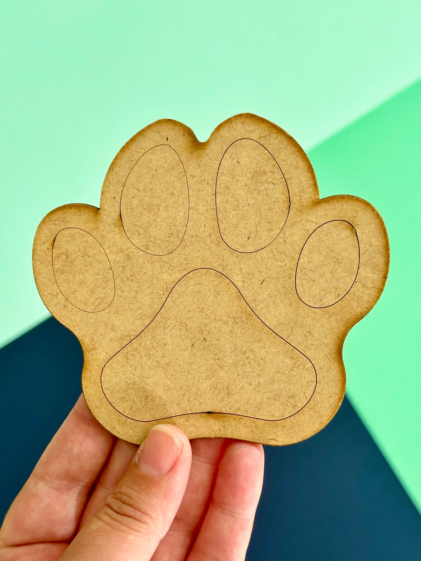 Cat Paw Cutout