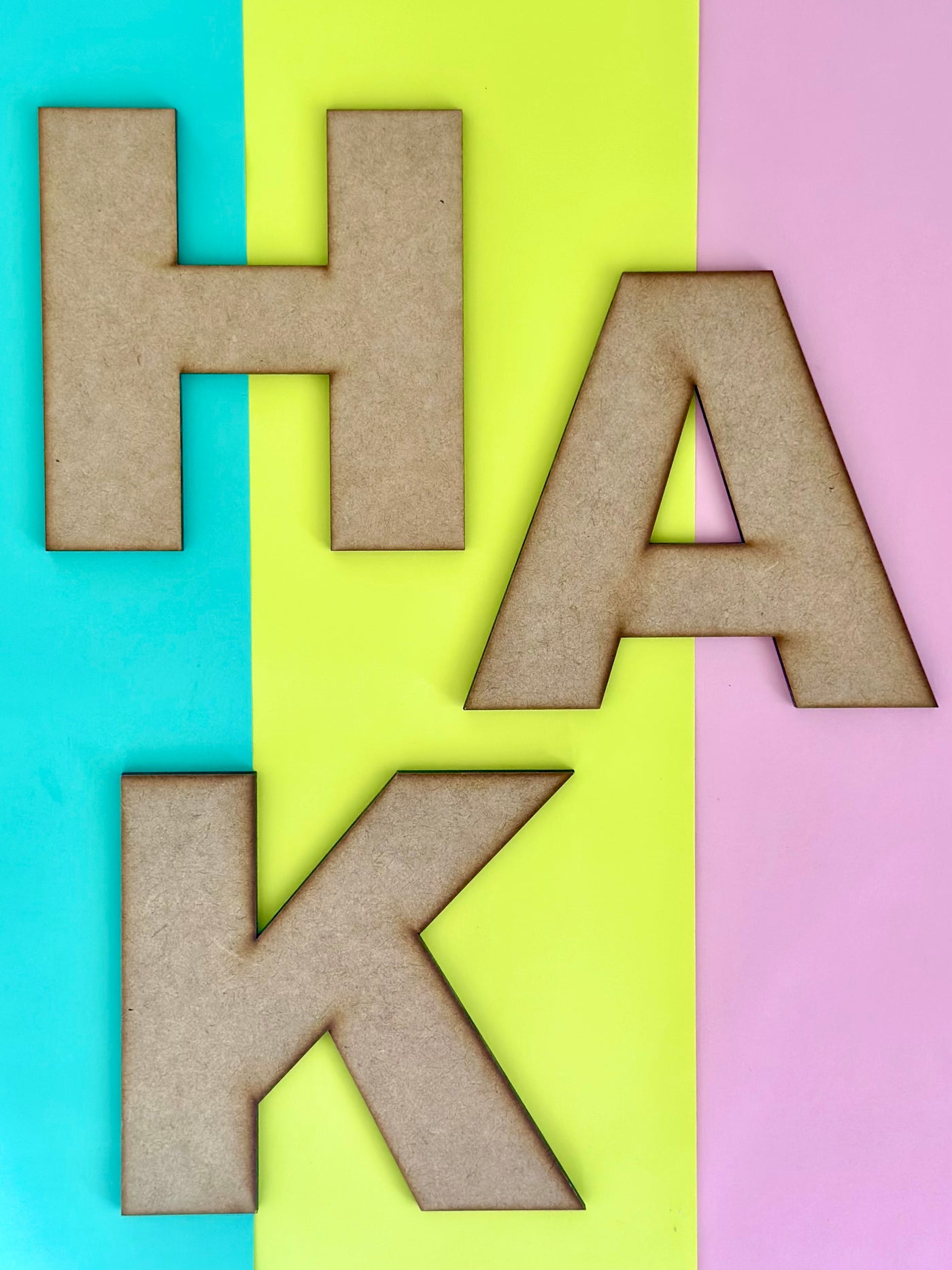 Large Wooden Letters