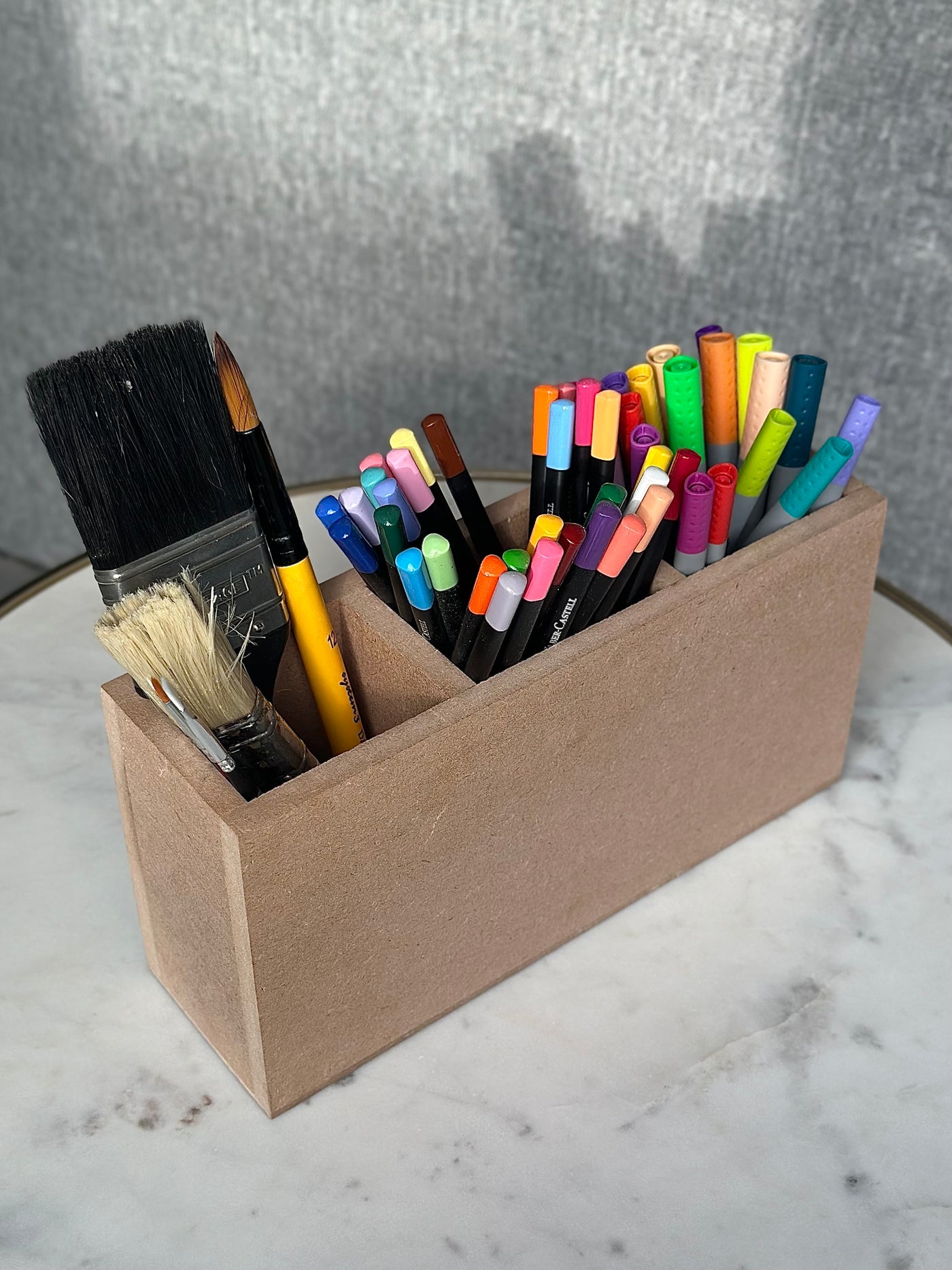 Triple Stationery Holder