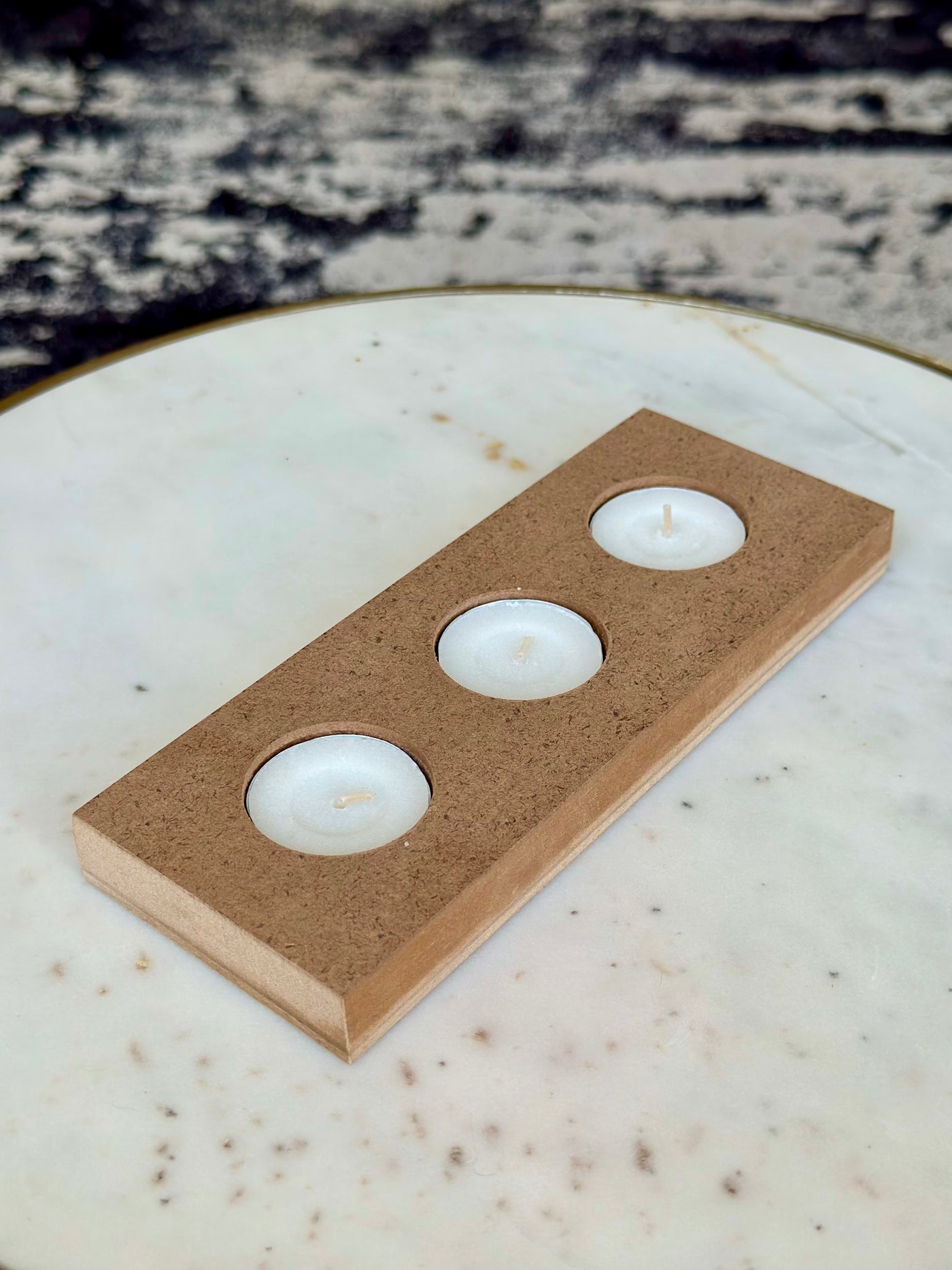 Triple Tealight Holder