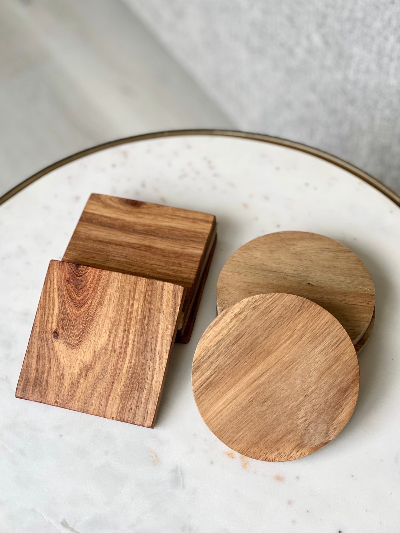 Acacia Wood Coasters
