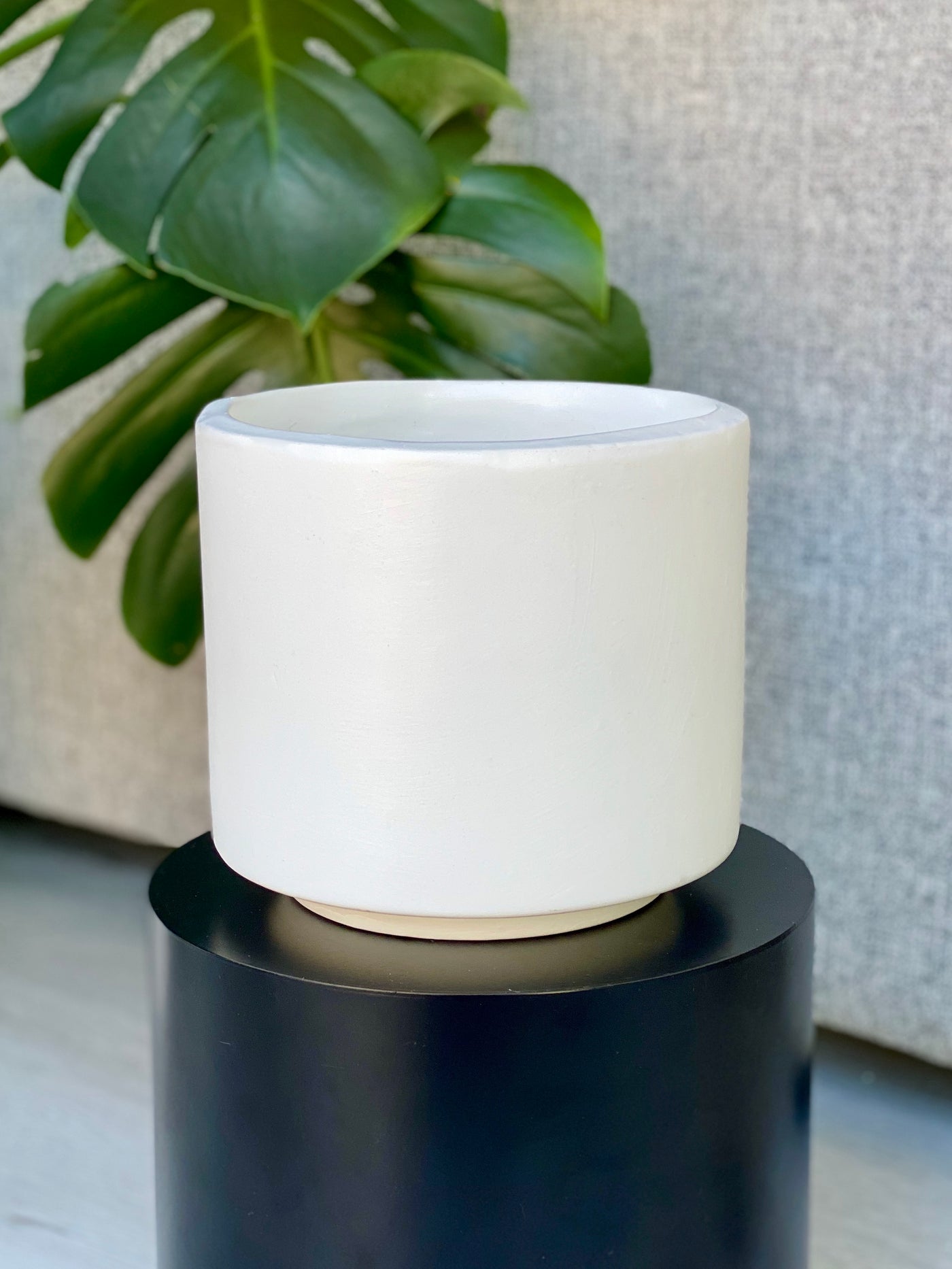 Round Indoor Planter